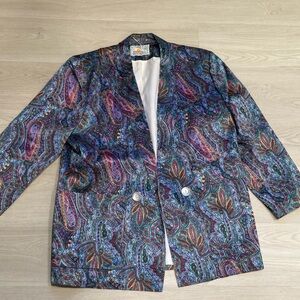 Unique Vintage Men’s Jacket Approximately Size Large (Halloween Costume idea)